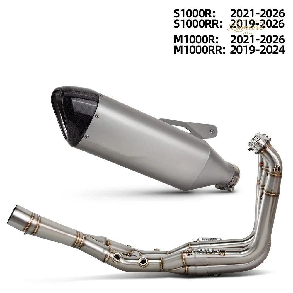S1000RR エキゾーストシステム BMW 19-26 19-24 S1000R M1000R 21-26 モーターサイクル エスケープ スーパーレーシング マニホールド マフ