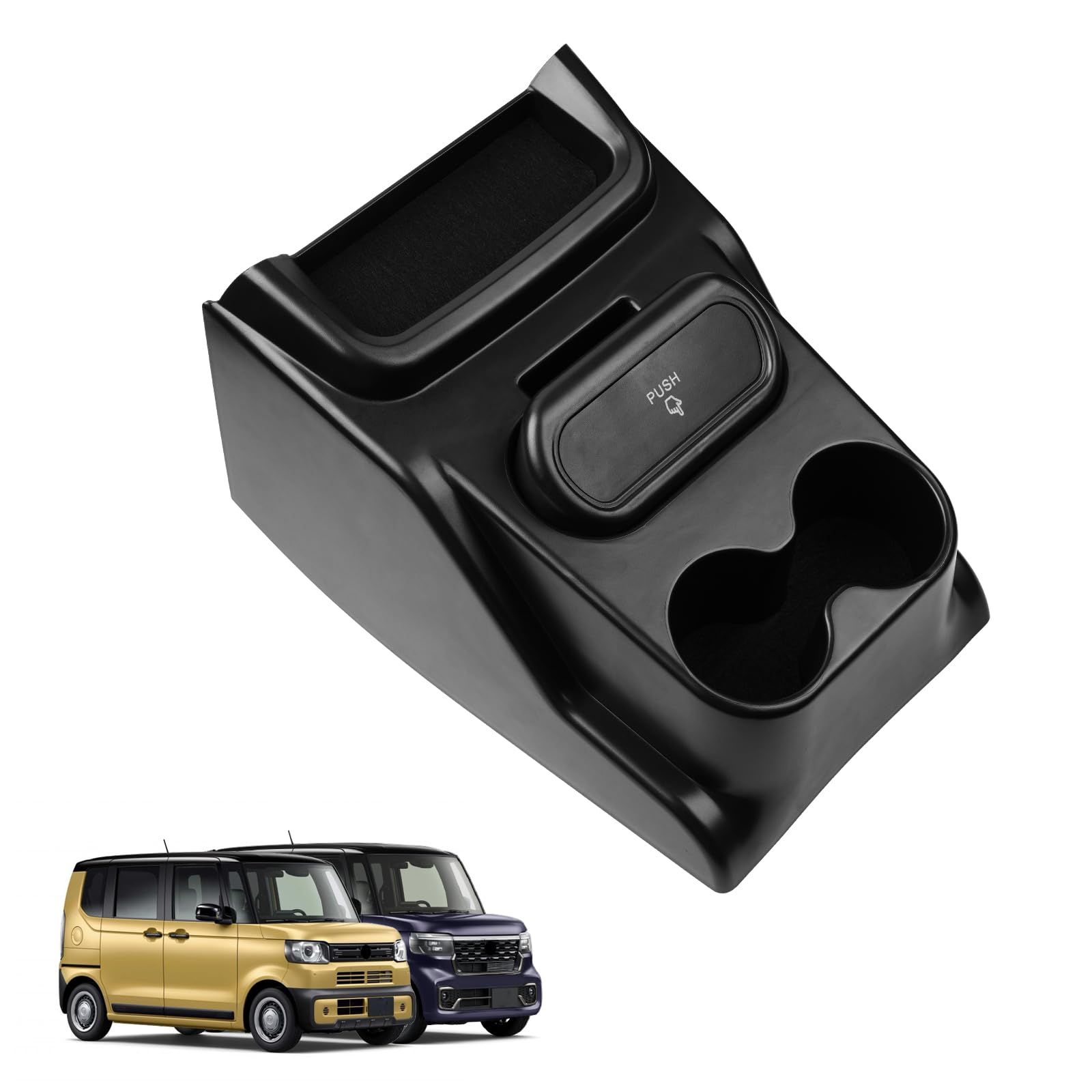 Auto Spec ホンダ N-BOX JF5 JF6 JOY nboxカスタム に専用 コンソールボックス 中央コンソールボックス センターコンソール ドリンクホルダー ゴミ箱 N BOX customコンソールトレイ エヌボックス JOY 車内収納ボッas