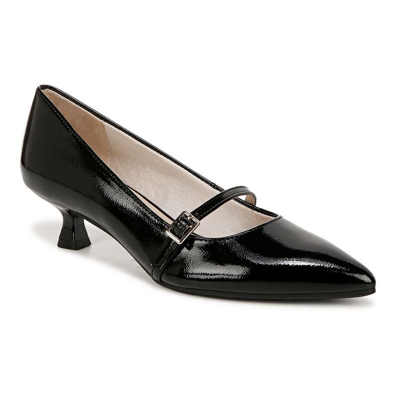 ライフストライド レディース シューズ パンプス ヒール LifeStride Madelyn Womens Mary Jane Kitten Heels Black ブラック