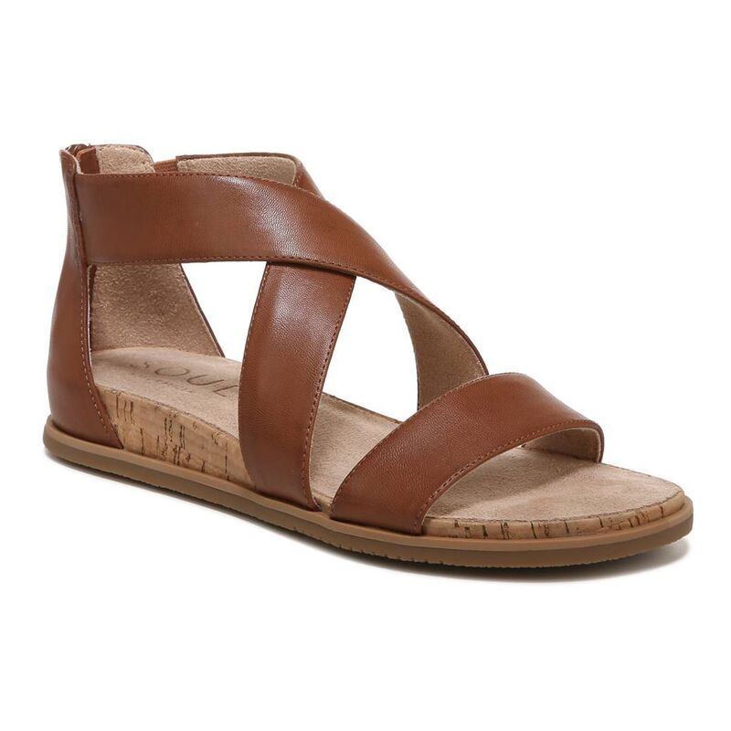 ソウルニュトライザー レディース シューズ サンダル SOUL Naturalizer Cindi Womenstrappy Sandals Toffee