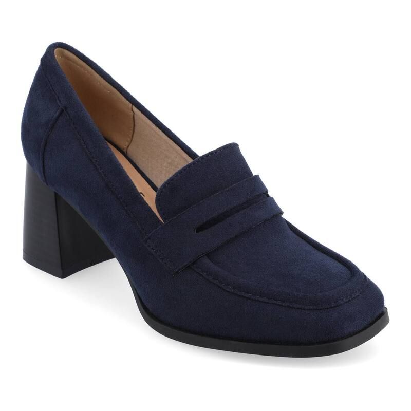 ジュルネ コレクション レディース シューズ パンプス Journee Collection Malleah Tru Comfort Foam Womens Pumps Navy ネイビー