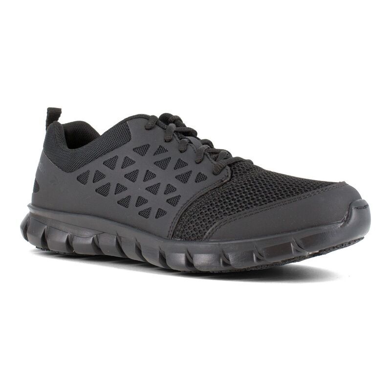 リーボック メンズ シューズ スニーカー Reebok Work Mensublite Cushion SoftoeSD Shoes Black ブラック