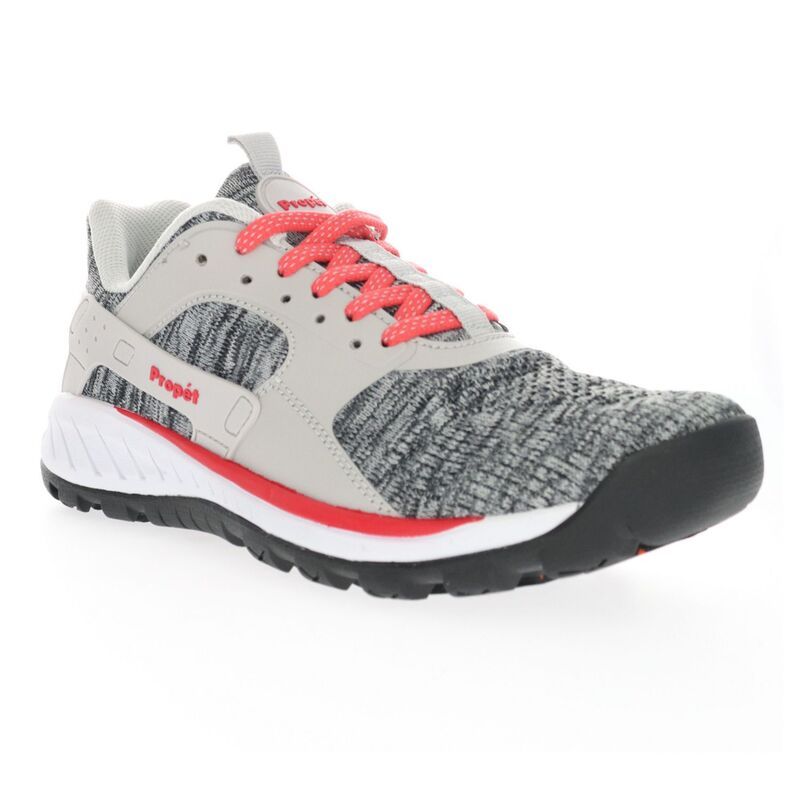 プロペット レディース シューズ スニーカー Propet Visper Womens Hiking Shoes Light Gray グレー