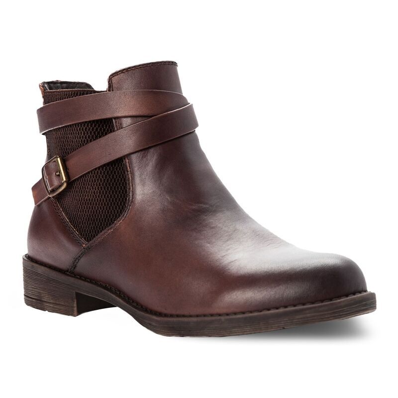 プロペット レディース シューズ ブーツ・レインブーツ アンクル Propetatum Womens Ankle Boots Brown ブラウン