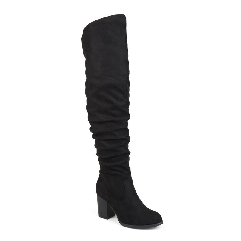 ジュルネ コレクション レディース シューズ ブーツ・レインブーツ トール Journee Collection Kaison Womens Tall Boots Black ブラック