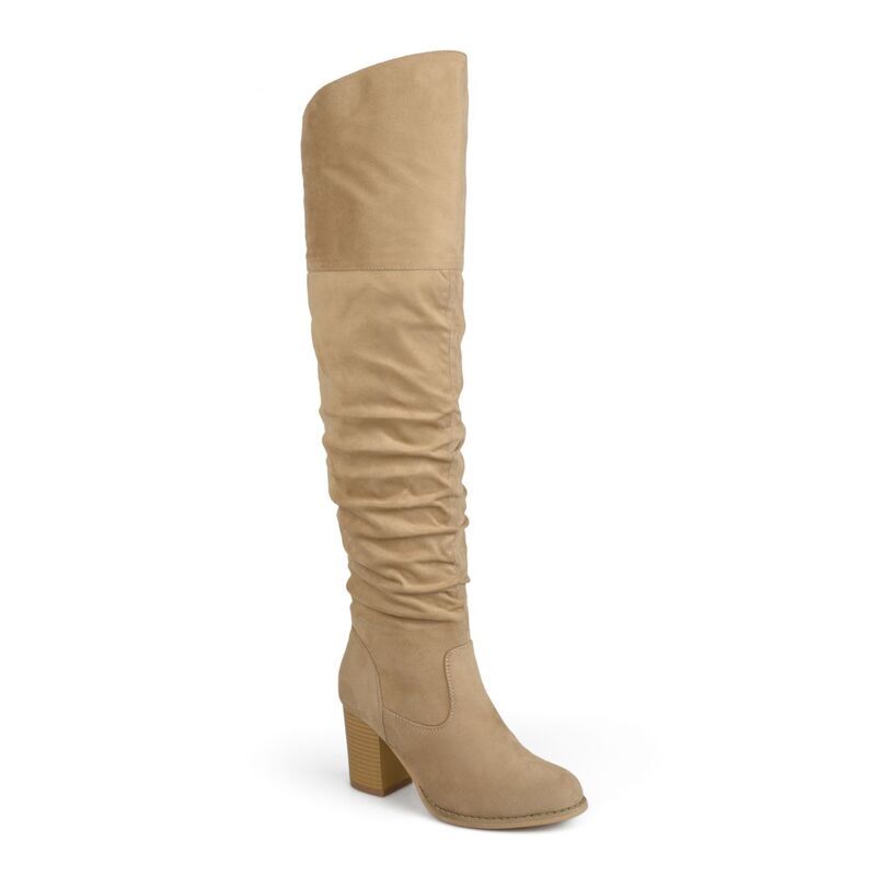 ジュルネ コレクション レディース シューズ ブーツ・レインブーツ トール Journee Collection Kaison Womens Tall Bootstone ストーン