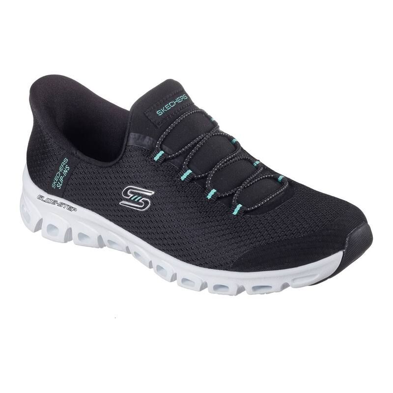 スケッチャーズ レディース シューズ スニーカー Skechers Hands Free Slipins GlideStepursuit Womensneakers Black ブラック