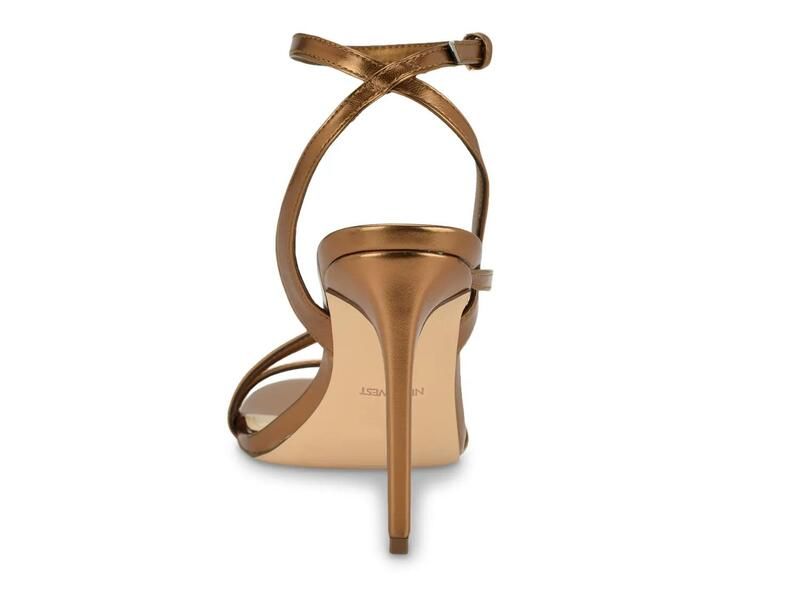 ナインウェスト レディース シューズ サンダル Nine WestMiorla Sandal Gold Metallic ゴールド