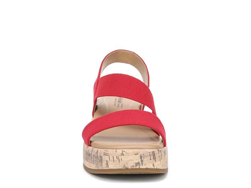 ライフストライド レディース シューズ サンダル LifeStrideOdette Wedge Sandal Fired レッド