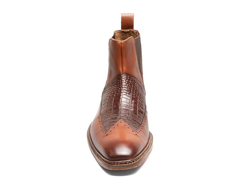 ステイシーアダムス メンズ シューズ ブーツ・レインブーツ チェルシーブーツ チェルシー Stacy AdamsGarza Chelsea Boot Cognac