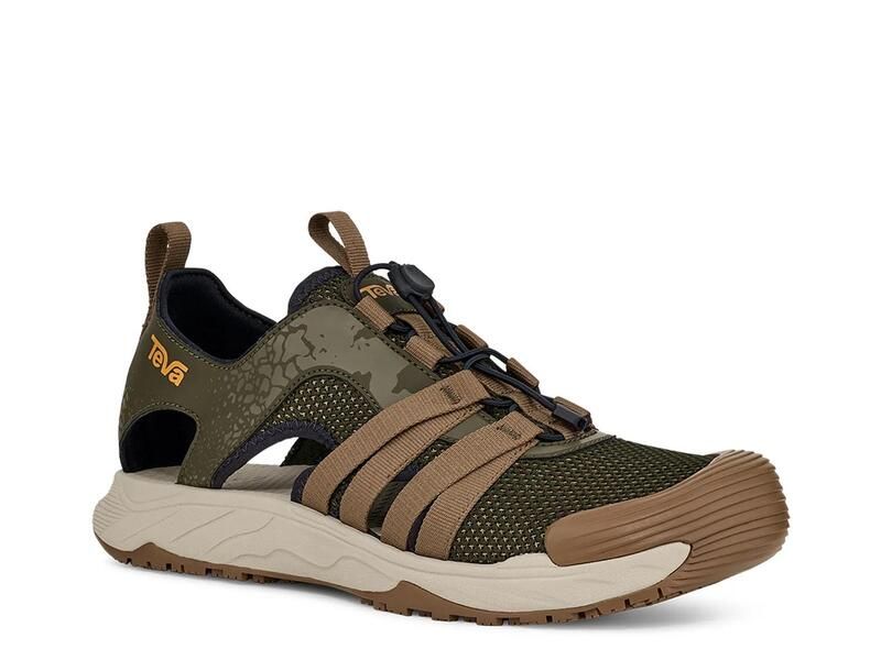 テバ メンズ シューズ サンダル TevaHydratrek Sandal Mens Army GreenBrown Camouflage Print グリーン