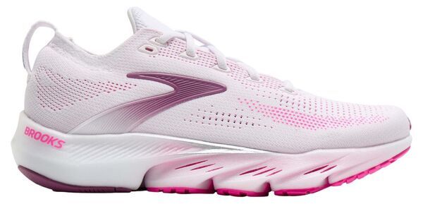 ブルックス レディース シューズ スニーカー Brooks Womens Glycerin Flex Running Shoes WhitePinkGrey ホワイト