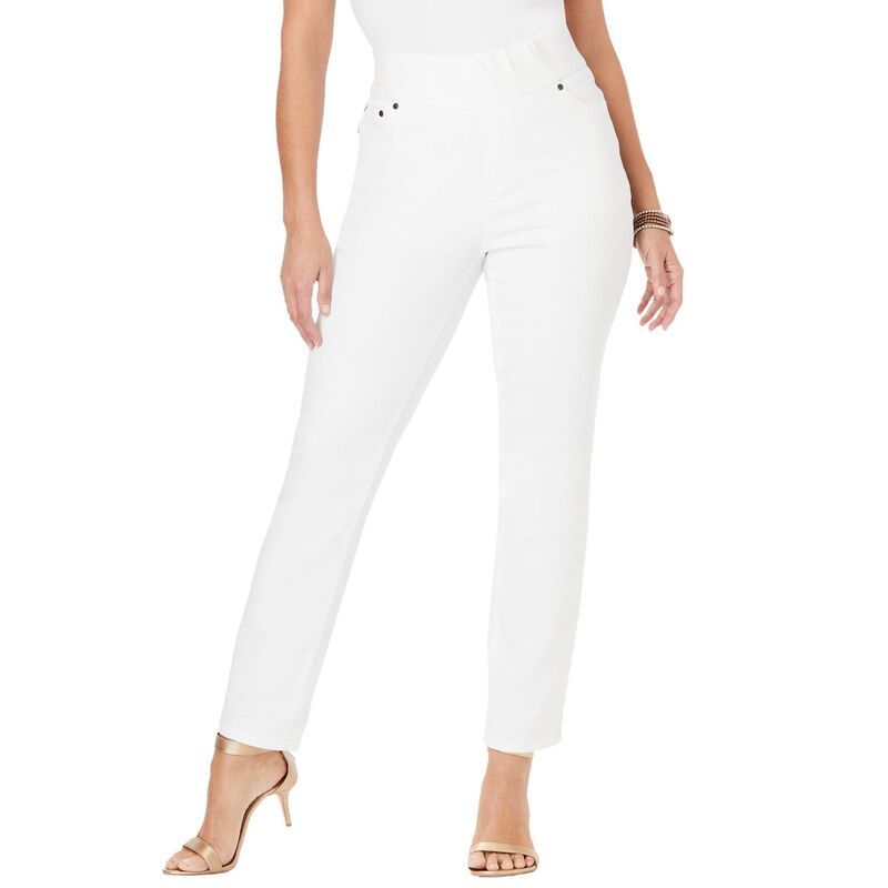 ジェシカロンドン レディース ボトムス デニムパンツ プラスサイズ Jessica London Womens Plusize Comfort Waistretch Denim StraightLeg