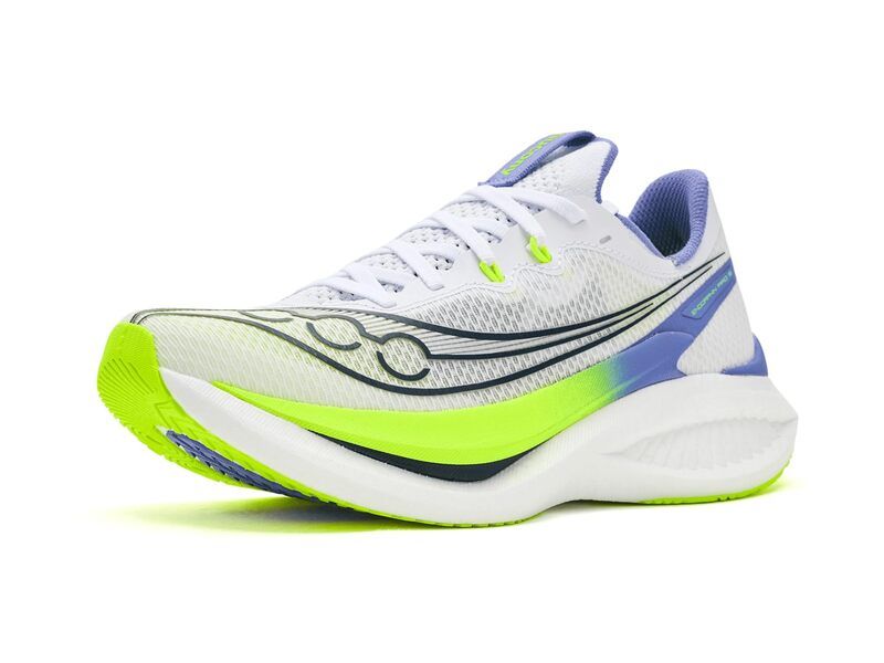 サッカニー レディース シューズ スニーカー Saucony Endorphin Pro 5 WhiteIolite ホワイト