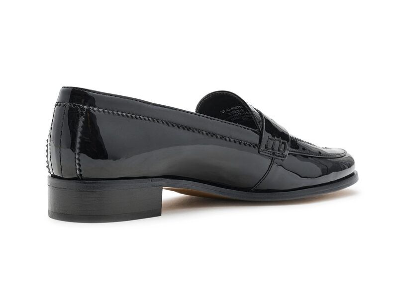 ヴィンスカムート レディース シューズ スリッポン・ローファー Vince Camuto Clarette Flat Penny Loafer Black ブラック｜詳細画像