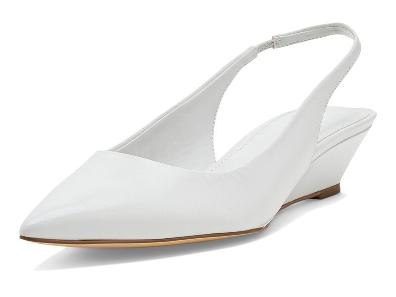 カルバンクライン レディース シューズ ヒール Calvin Klein Mavalyn Ivory Leather アイボリー