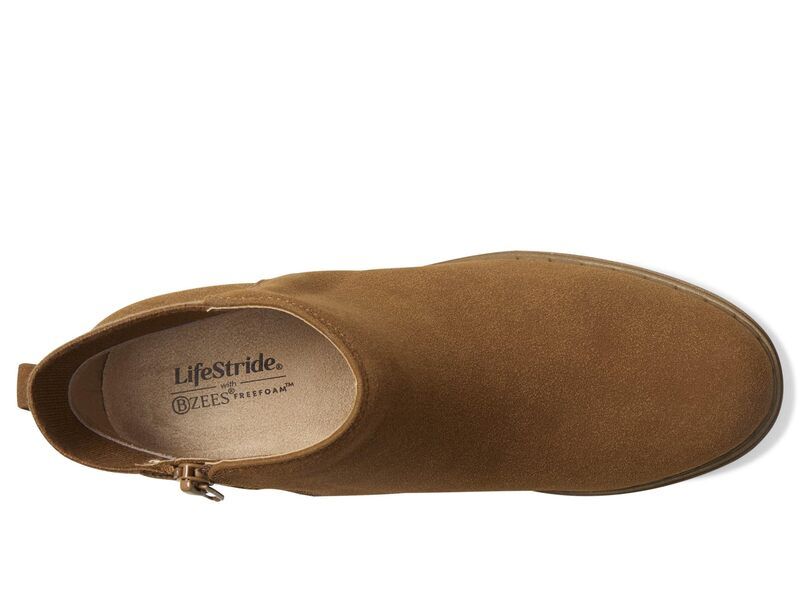 ライフストライド レディース シューズ ブーツ・レインブーツ LifeStride Dubliner Tan タン｜ブーティ