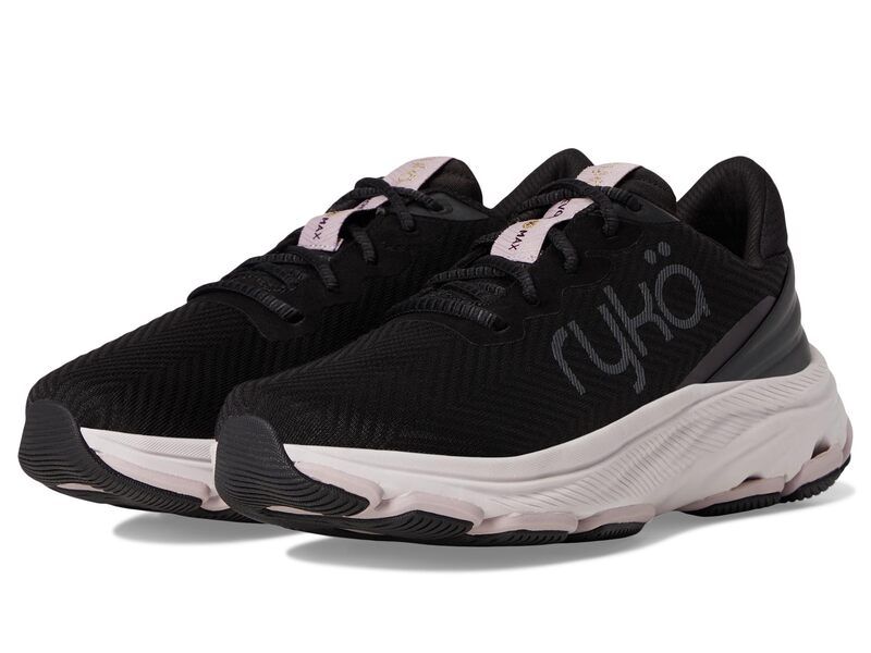 ライカ レディース シューズ スニーカー Ryka Devotion X Max RS Walking Shoe Black Mesh Fabric ブラック