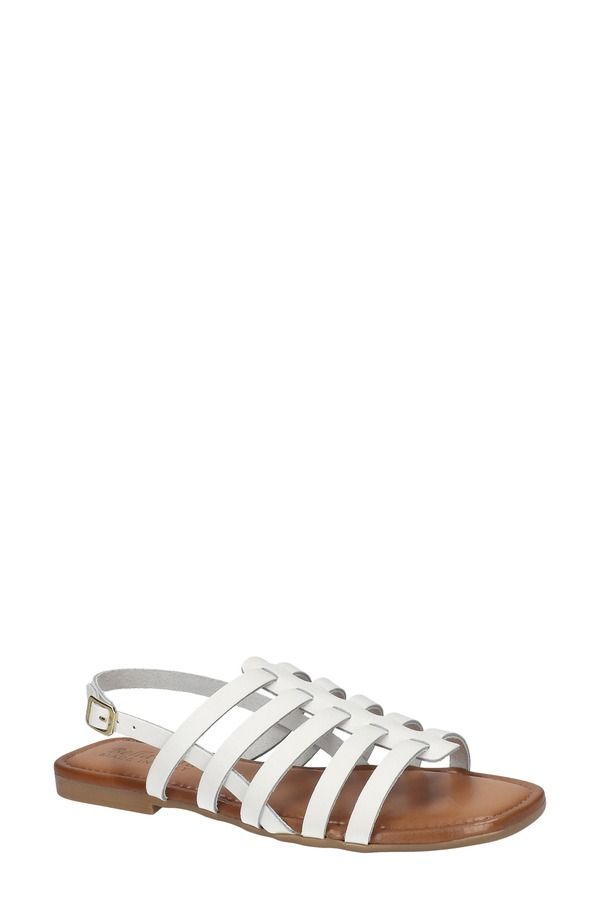 ベラヴィータ レディース シューズ サンダル Bella Vita UmaItaly Cage Sandal White Leather ホワイト