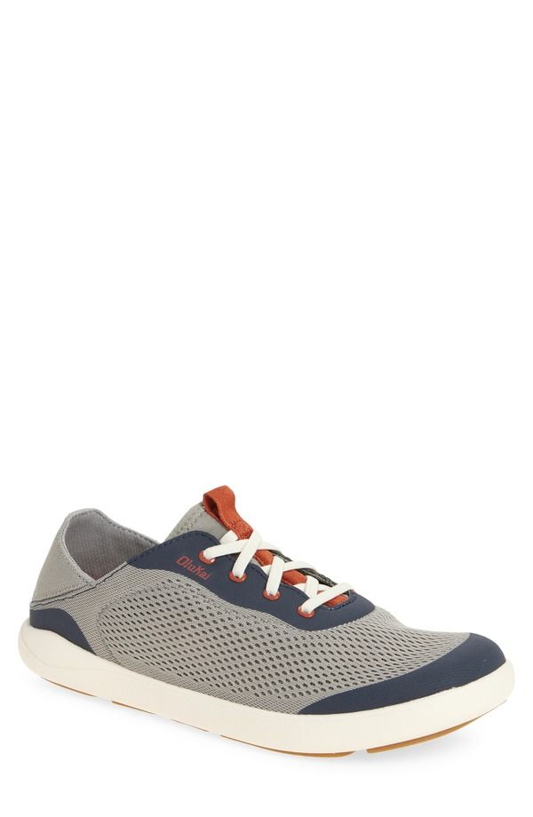 オルカイ メンズ シューズ スニーカー OluKai Moku Pae Sneaker Ash Trench Blue アッシュ