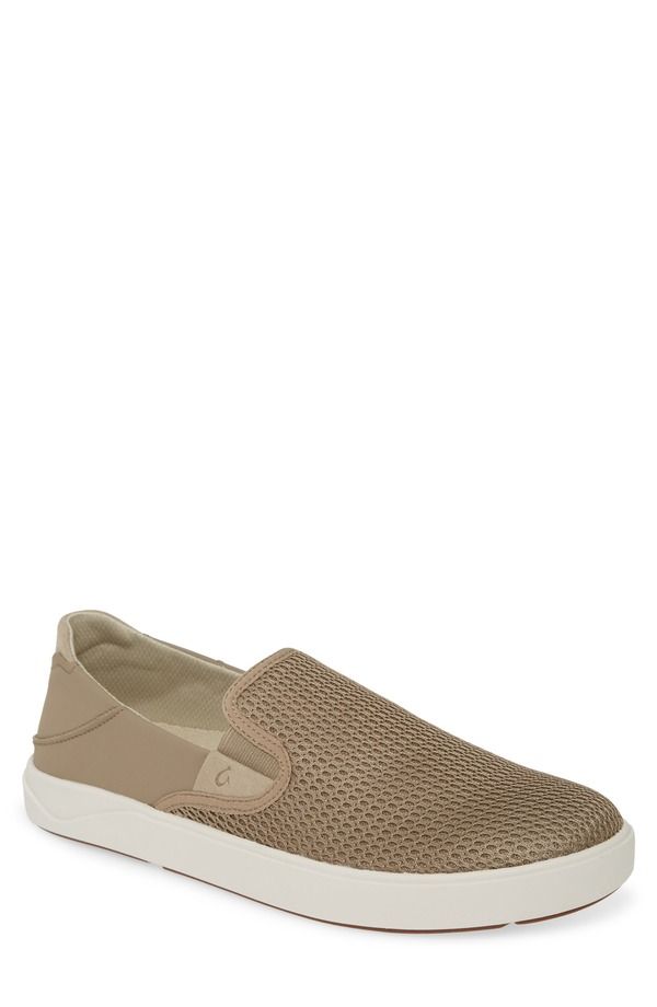 オルカイ メンズ シューズ スニーカー OluKai Laeahi SlipOn Sneaker Clay Fabric