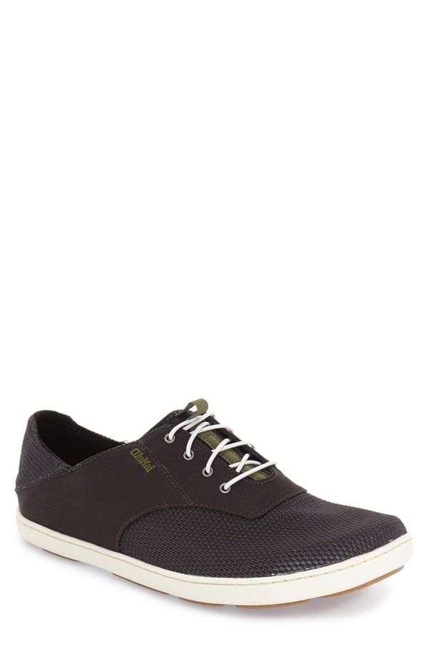 オルカイ メンズ シューズ スニーカー OluKai Nohea Moku Sneaker Black Black ブラック