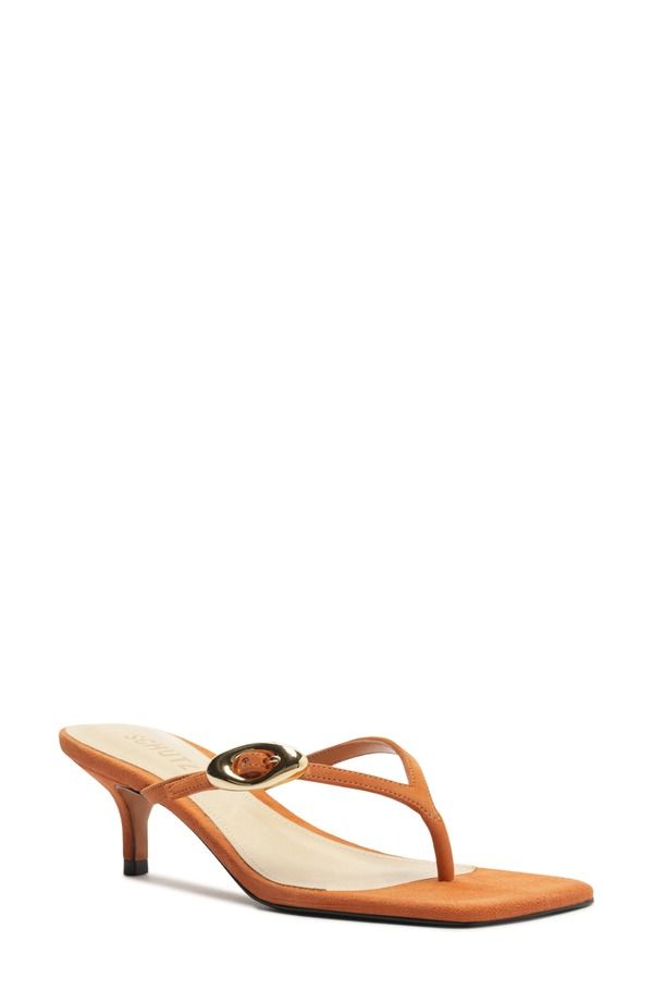シュッツ レディース シューズ サンダル Schutz Miriam Slide Sandal Earth Clay