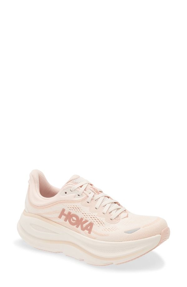 ホカオネオネ レディース シューズ スニーカー HOKA Bondi 9 Running Shoe Rose Latte Rose Cream クリーム