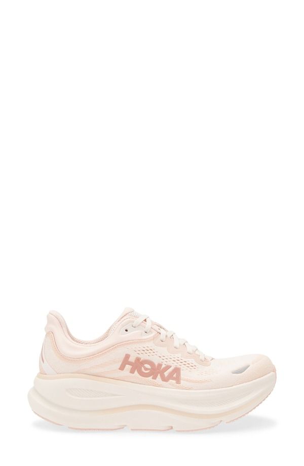 ホカオネオネ レディース シューズ スニーカー HOKA Bondi 9 Running Shoe Rose Latte Rose Cream クリーム