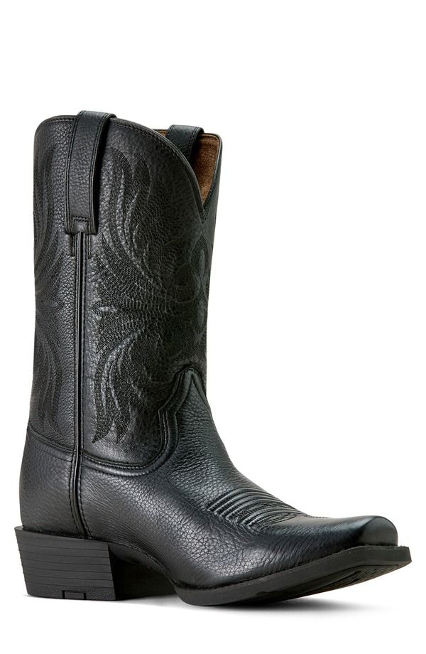 アリアト メンズ シューズ ブーツ・レインブーツ Ariat Sport Narrow Cutter Toe Cowboy Boot Black ブラック