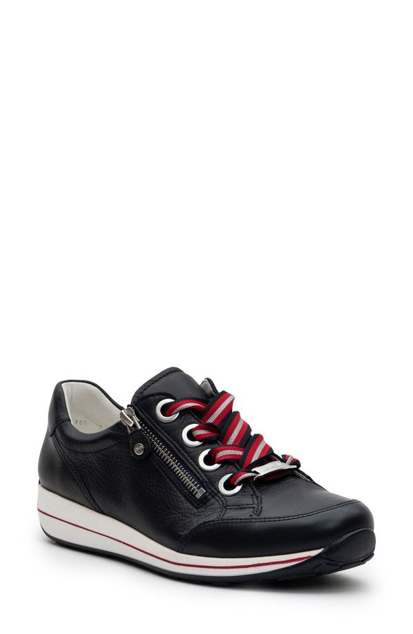 アラ レディース シューズ スニーカー レース ara Ollie LaceUp Sneaker Navy ネイビー