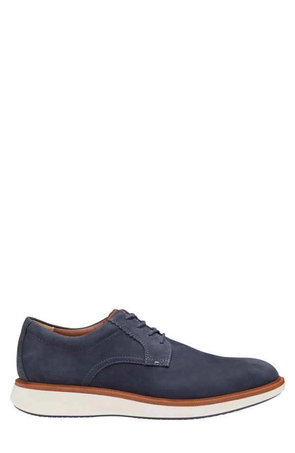 ジョンストンアンドマーフィー メンズ シューズ ダービー Johnston Murphy Parker Waterproof Plain Toe Derby Navy Waterproof Nubuc