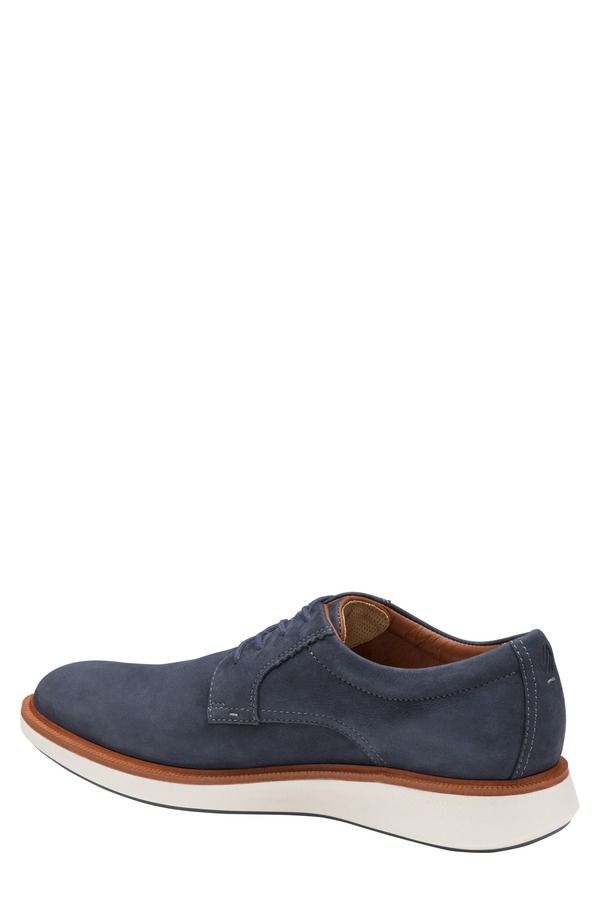 ジョンストンアンドマーフィー メンズ シューズ ダービー Johnston Murphy Parker Waterproof Plain Toe Derby Navy Waterproof Nubuc
