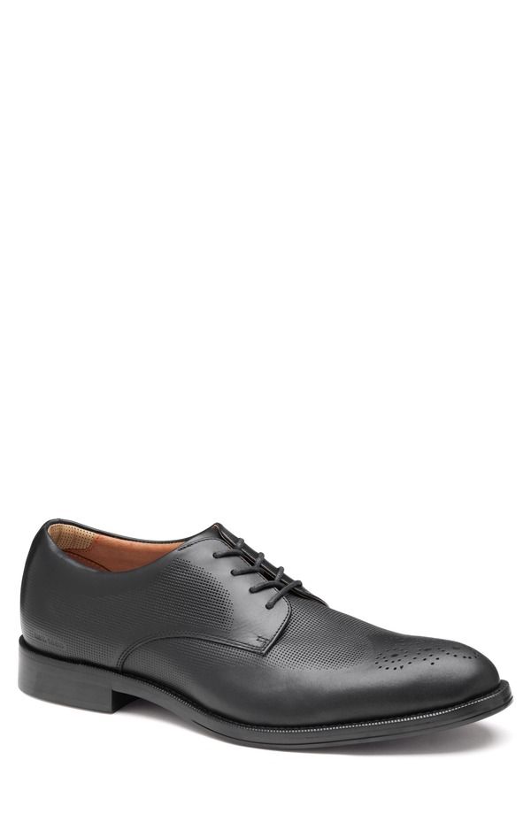 ジョンストンアンドマーフィー メンズ シューズ ダービー Johnston Murphy Copley XC Waterproof Plain Toe Derby Black Waterprooful