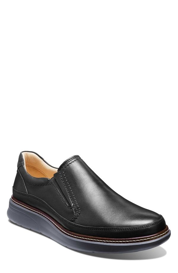 サミュエルフドバード メンズ シューズ Samuel Hubbard Rafael SlipOn Black Leather ブラック