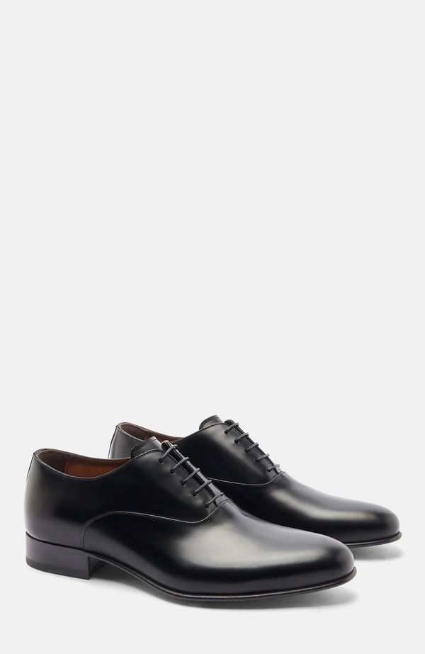 スカロッソ メンズ シューズ オックスフォード SCAROSSO Balloxfords Black Calf ブラック