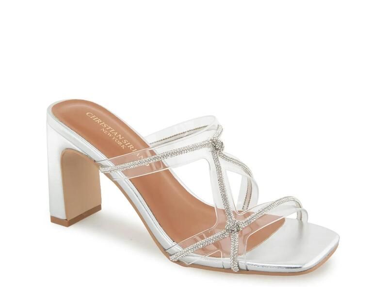 クリスチャン シリアノ レディース シューズ サンダル Christian Siriano New YorkFoxay Sandal Silver Metallic シルバー
