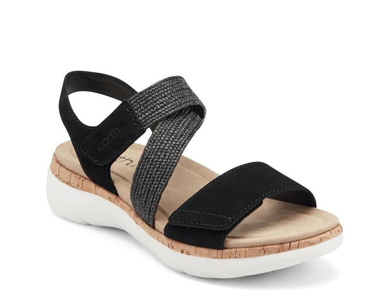 アース レディース シューズ サンダル EarthReston Sandal Black ブラック