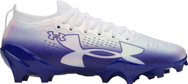 アンダーアーマー レディース シューズ スニーカー Under Armour Blur Pro Football Cleats WhiteBlue ホワイト