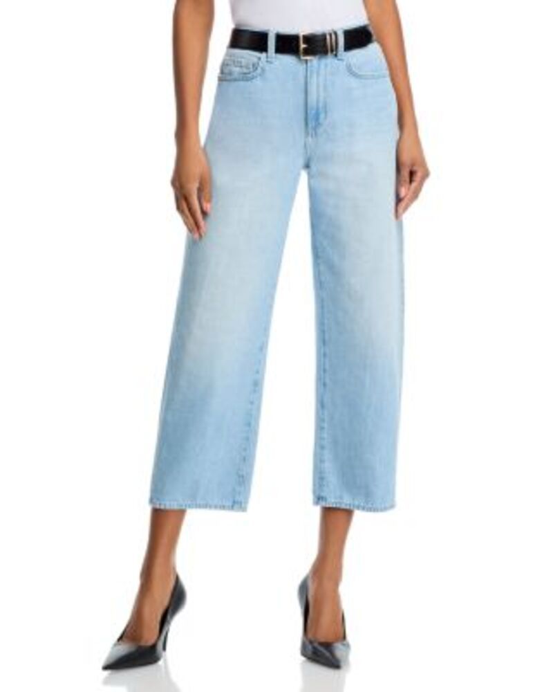 ラジャンス レディース ボトムス デニムパンツ ジーンズ LAGENCE Mallis High Rise Bow Leg Jeans in Brea