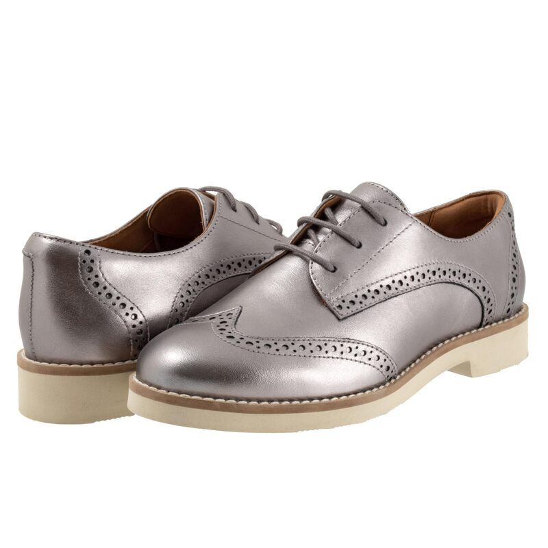 ソフトウォーク レディース シューズ サンダル SoftWalk Willet Pewter Metal ピューター