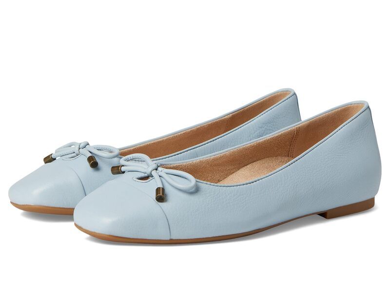 バイオニック レディース シューズ サンダル VIONIC Klara Blue Mist Leather ブルー