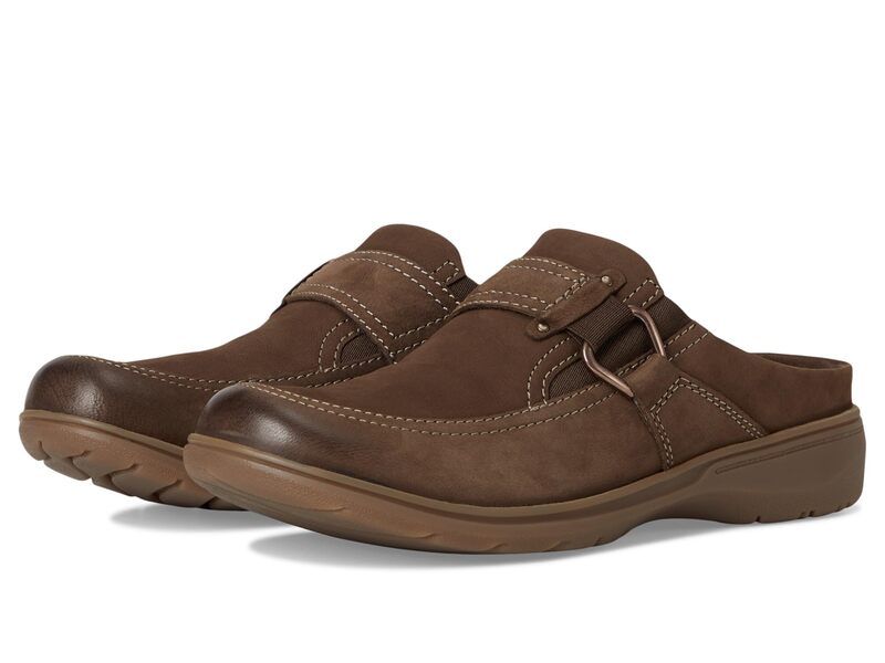 クラークス レディース シューズ サンダル Clarks Carleigh Viola Mushroom Nubuck