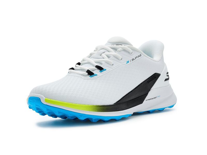スケッチャーズ メンズ シューズ スニーカー Skechers GOLF Pure SI WhiteBlueYell ホワイト