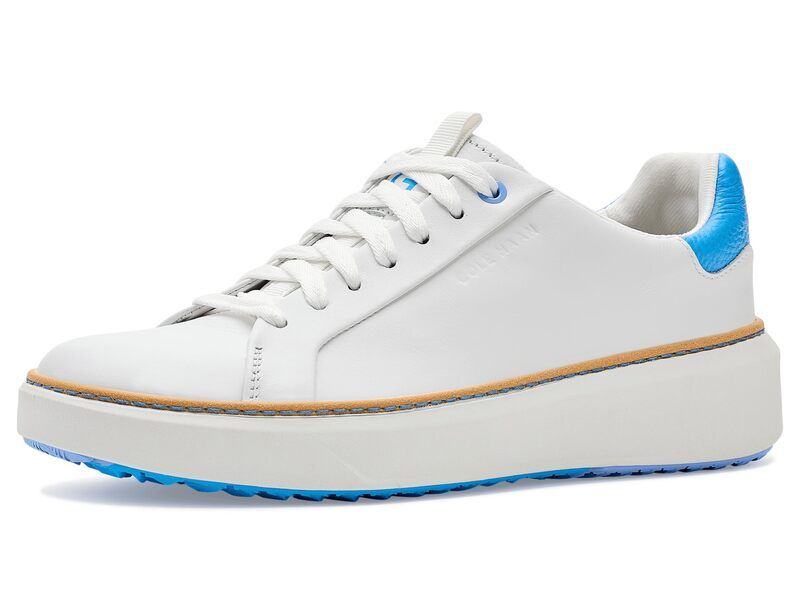 コールハーン レディース シューズ スニーカー Cole Haan GrandPro TopSpin Golf WhiteAzure Blu ホワイト