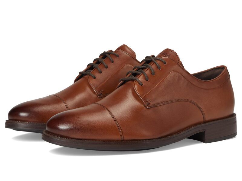 コールハーン メンズ シューズ オックスフォード キャップ Cole Haan Dean Grand Cap Toe Oxfords BritanDark C タン