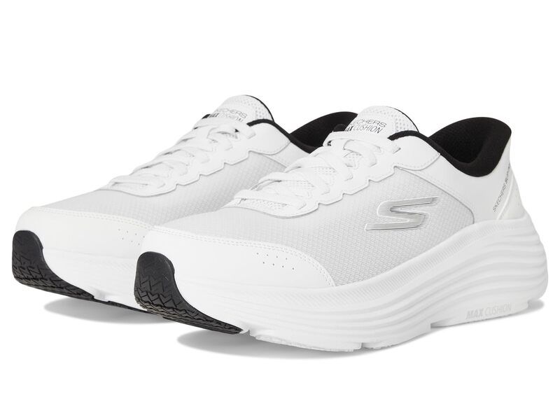 スケッチャーズ メンズ シューズ スニーカー SKECHERS Hands Free Slipins Max Cushioning Endeavour WhiteBlack ホワイト