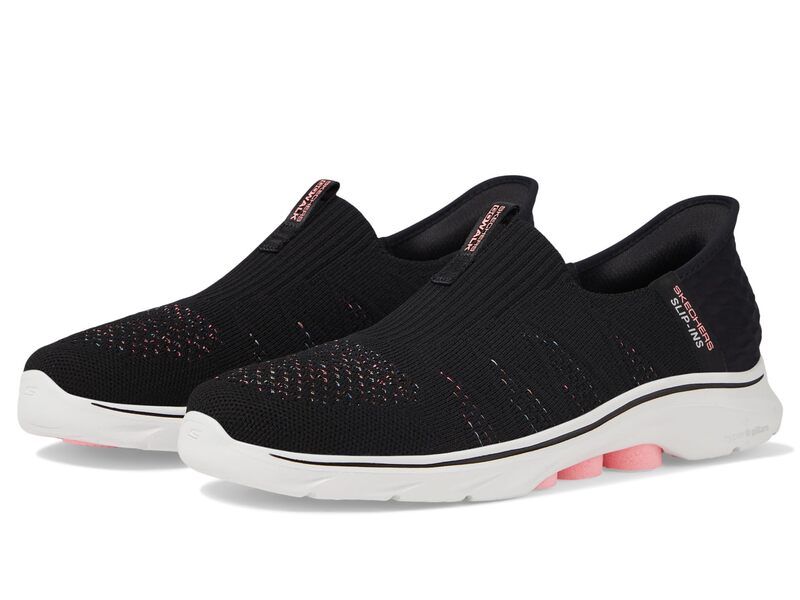 スケッチャーズ レディース シューズ スニーカー SKECHERS Performance Go Walk 7 City Lights Hands Free SlipIns BlackMulti ブラ