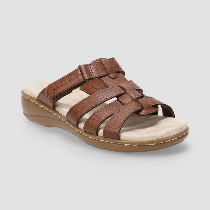 クロフト＆バロー レディース シューズ サンダル Croft Barrow Magnuss Womenstrappy Sandals Brown ブラウン