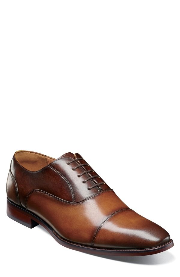 フローシャイム メンズ シューズ オックスフォード キャップ Florsheim Sorrento Lux Cap Toe Oxford Cognac Multi マルチカラー